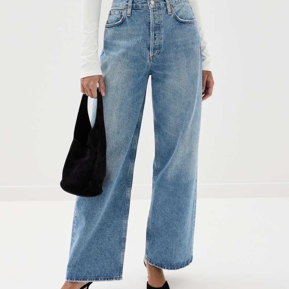 Agolde LOW SLUNG BAGGY 30.5" in Libertine